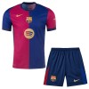 Conjunto (Camiseta+Pantalón Corto) FC Barcelona Primera Equipación 2024-25 - Niño